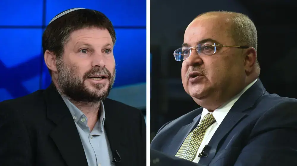 בצלאל סמוטריץ', אחמד טיבי בצלאל סמוטריץ', אחמד טיבי