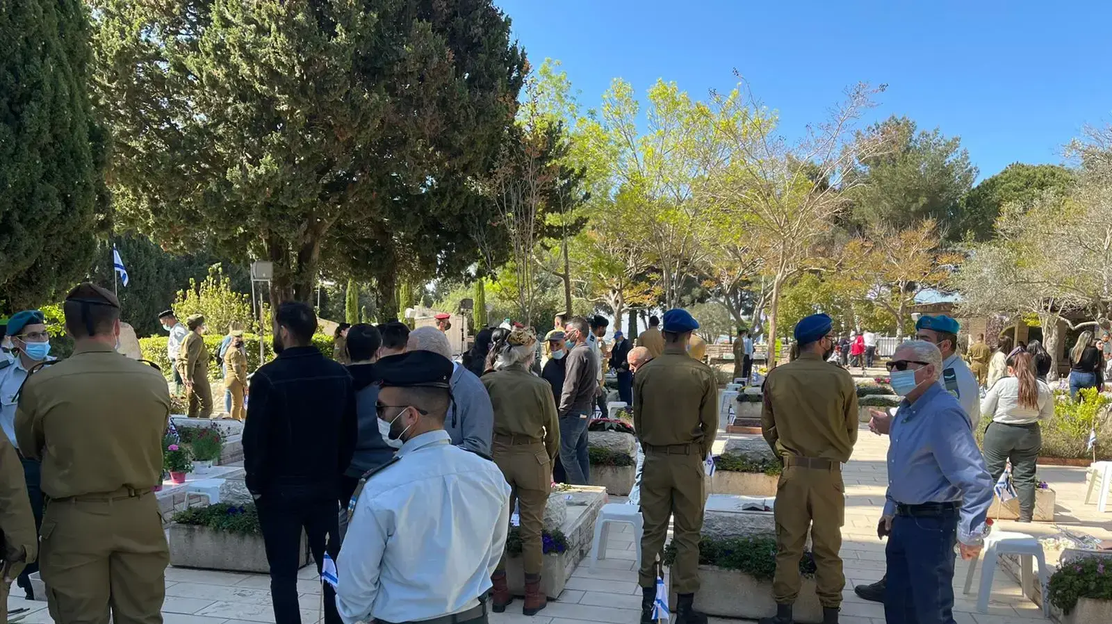 טקס לזכרם של החללים הדרוזים. עוספיה 14 באפריל 2021 טקס לזכרם של החללים הדרוזים. עוספיה 14 באפריל 2021