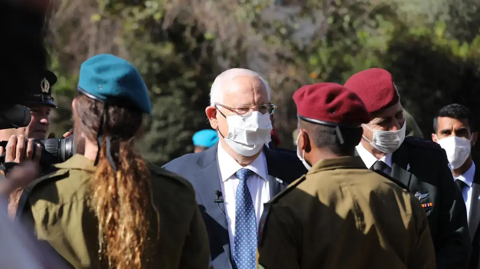 טקס חיילים מצטיניים בבית הנשיא 15 באפריל 2021