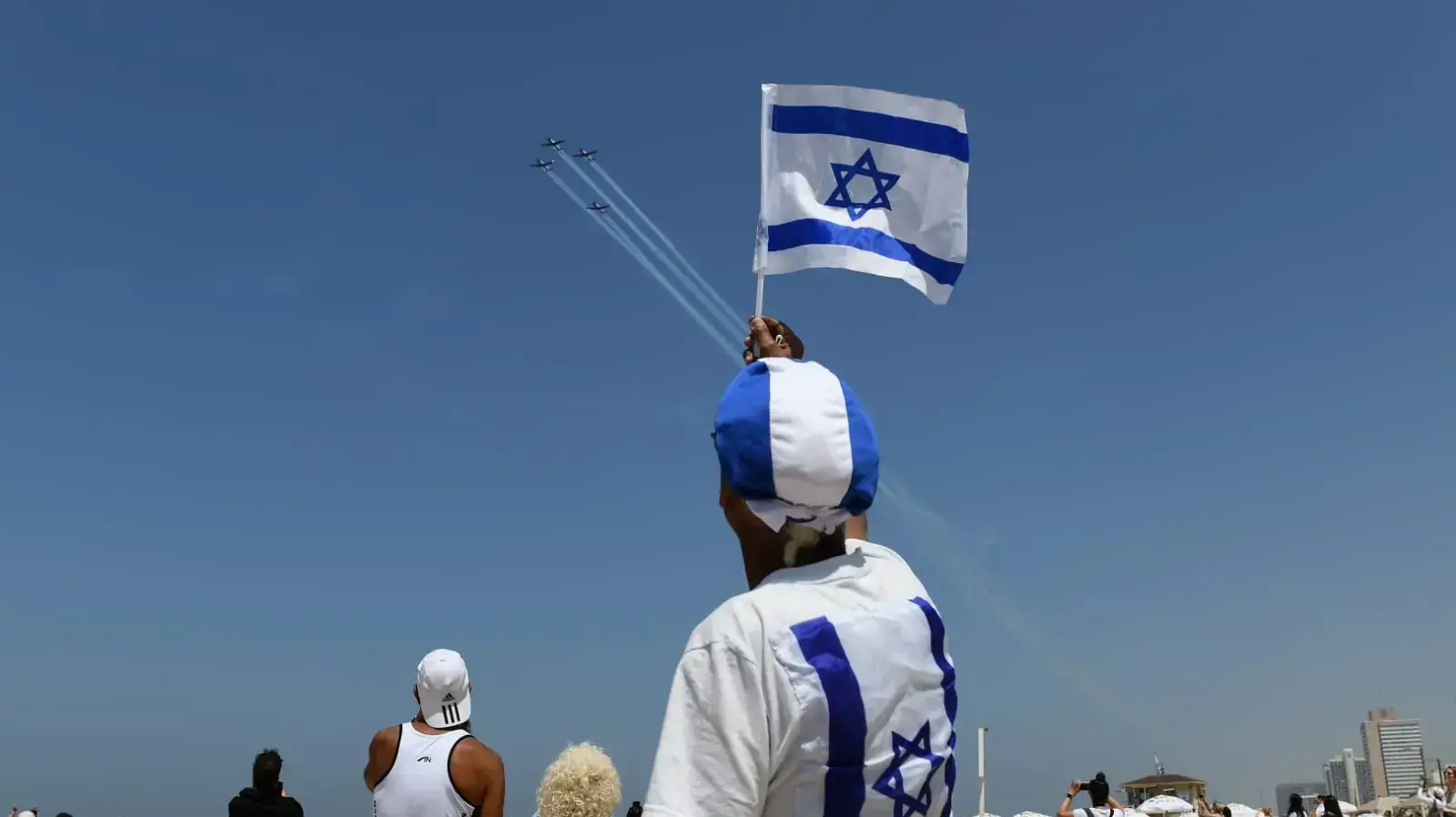 מטס יום העצמאות בשמי תל אביב 15 באפריל 2021
