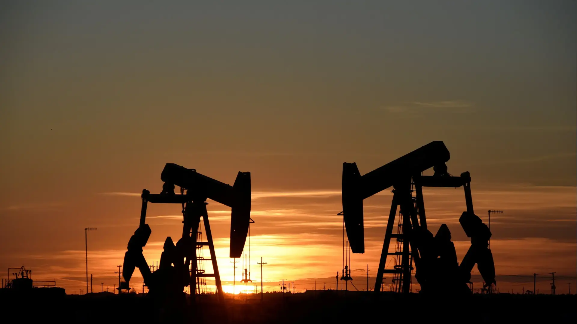 משאבות בשדה נפט בטקסס, ארה"ב, 22 באוגוסט 2018 משאבות בשדה נפט בטקסס, ארה"ב, 22 באוגוסט 2018