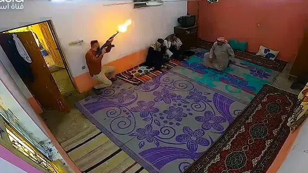 מתיחה אכזרית בטלוויזיה העירקאית - חטיפה ע"י דאע"ש מתיחה אכזרית בטלוויזיה העירקאית - חטיפה ע"י דאע"ש