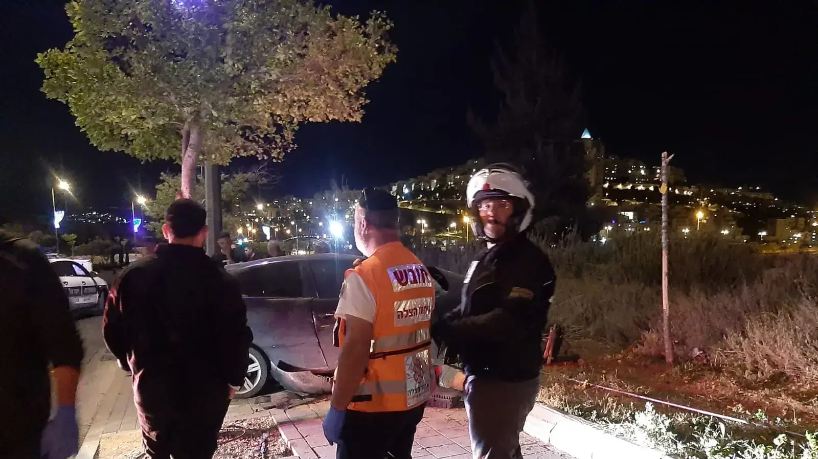 תאונת דרכים בשכונת הר חומה במזרח ירושלים, 23 באפריל 2021 תאונת דרכים בשכונת הר חומה במזרח ירושלים, 23 באפריל 2021