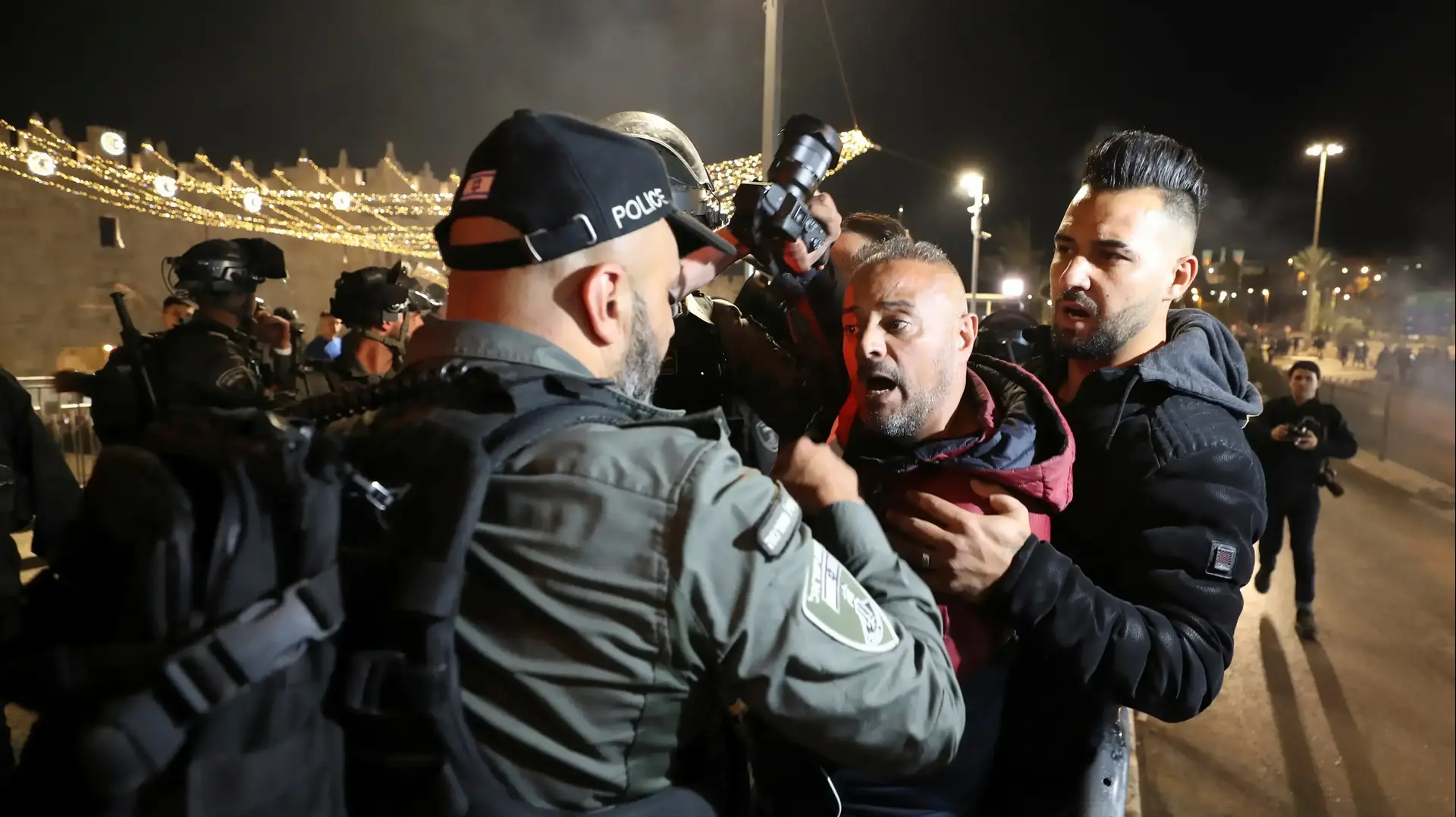 עימותים בין פלסטינים ופעילי ימין בירושלים, 23 באפריל 2021 עימותים בין פלסטינים ופעילי ימין בירושלים, 23 באפריל 2021