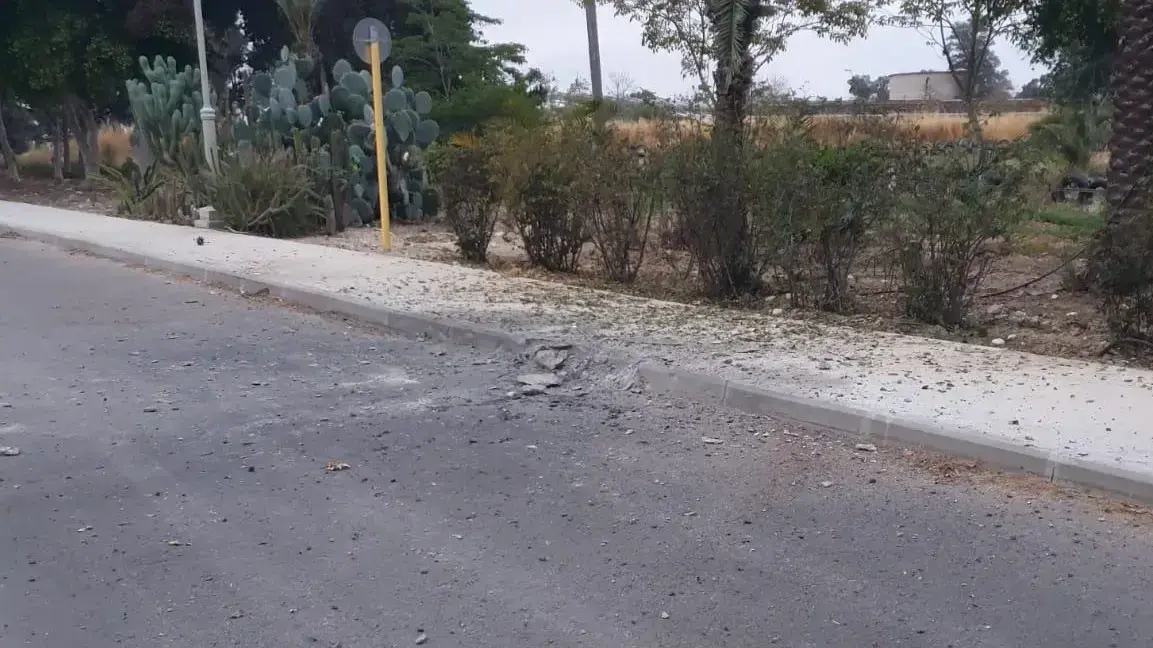 רקטה שהתפוצצה במועצה אזורית אשכול, 24 באפריל, 2021 רקטה שהתפוצצה במועצה אזורית אשכול, 24 באפריל, 2021