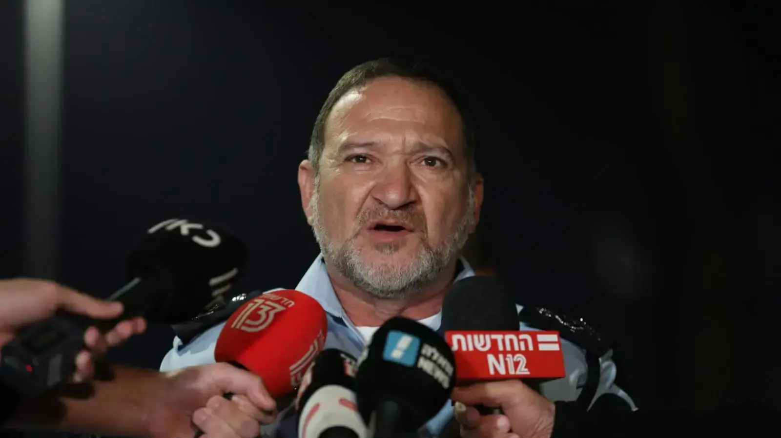 מפכ"ל המשטרה קובי שבתאי על האירועים בעיר העתיקה, שער שכם, ירושלים, 24 באפריל 2021 מפכ"ל המשטרה קובי שבתאי על האירועים בעיר העתיקה, שער שכם, ירושלים, 24 באפריל 2021