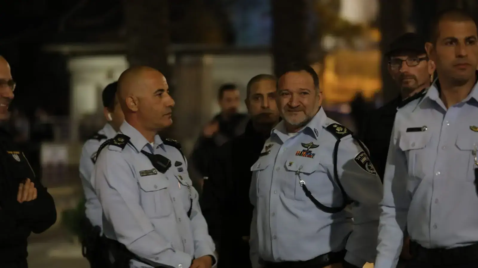מפכ"ל המשטרה קובי שבתאי וניצב דורון תורג'מן מפקד מחוז ירושלים על האירועים בעיר העתיקה, שער שכם, ירושלים, 24 באפריל 2021 מפכ"ל המשטרה קובי שבתאי וניצב דורון תורג'מן מפקד מחוז ירושלים על האירועים בעיר העתיקה, שער שכם, ירושלים, 24 באפריל 2021