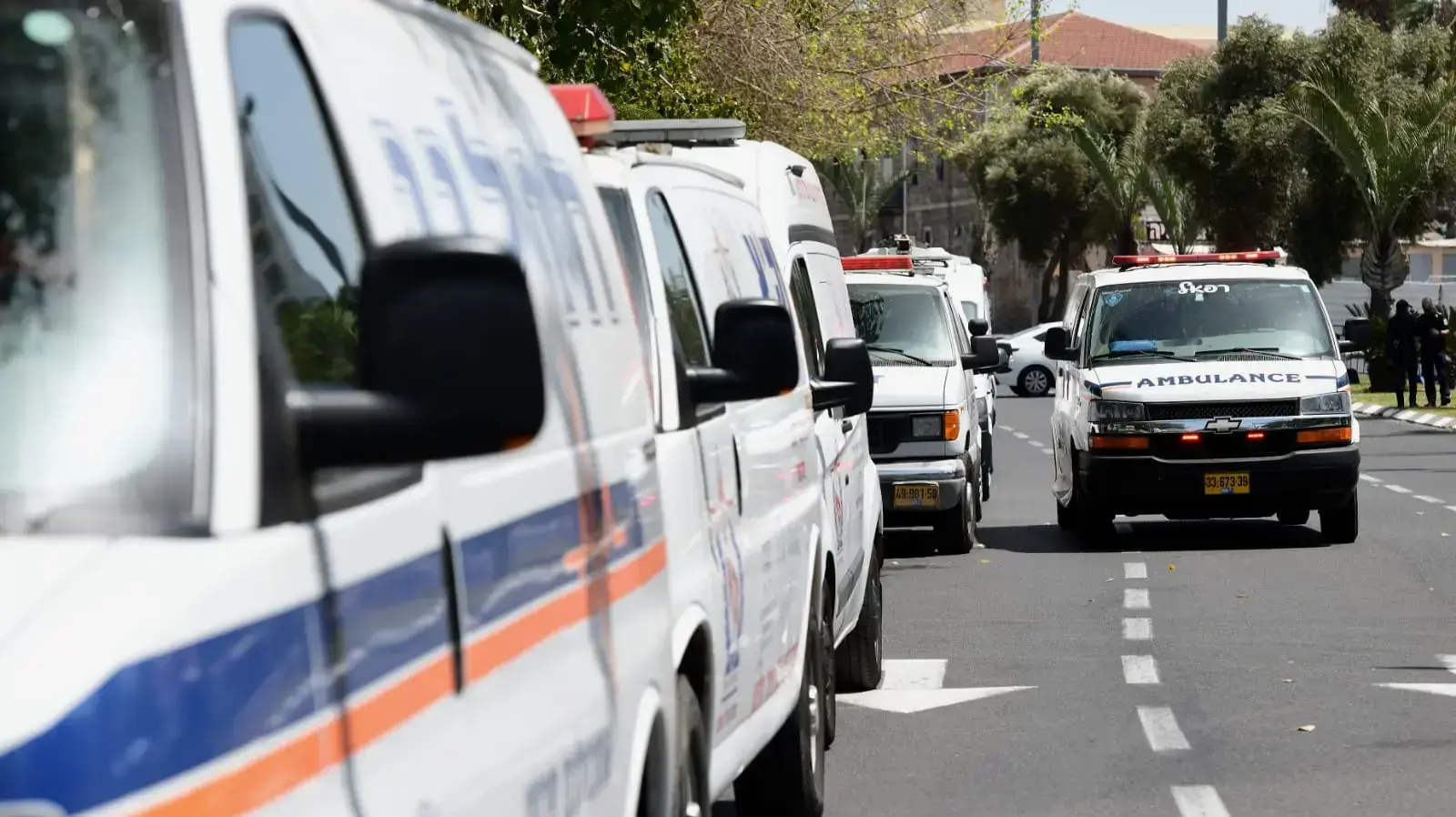 האסון במירון | המתנה לתהליך זיהוי הקורבנות במכון לרפואה משפטית באבו כביר 30 באפריל 2021