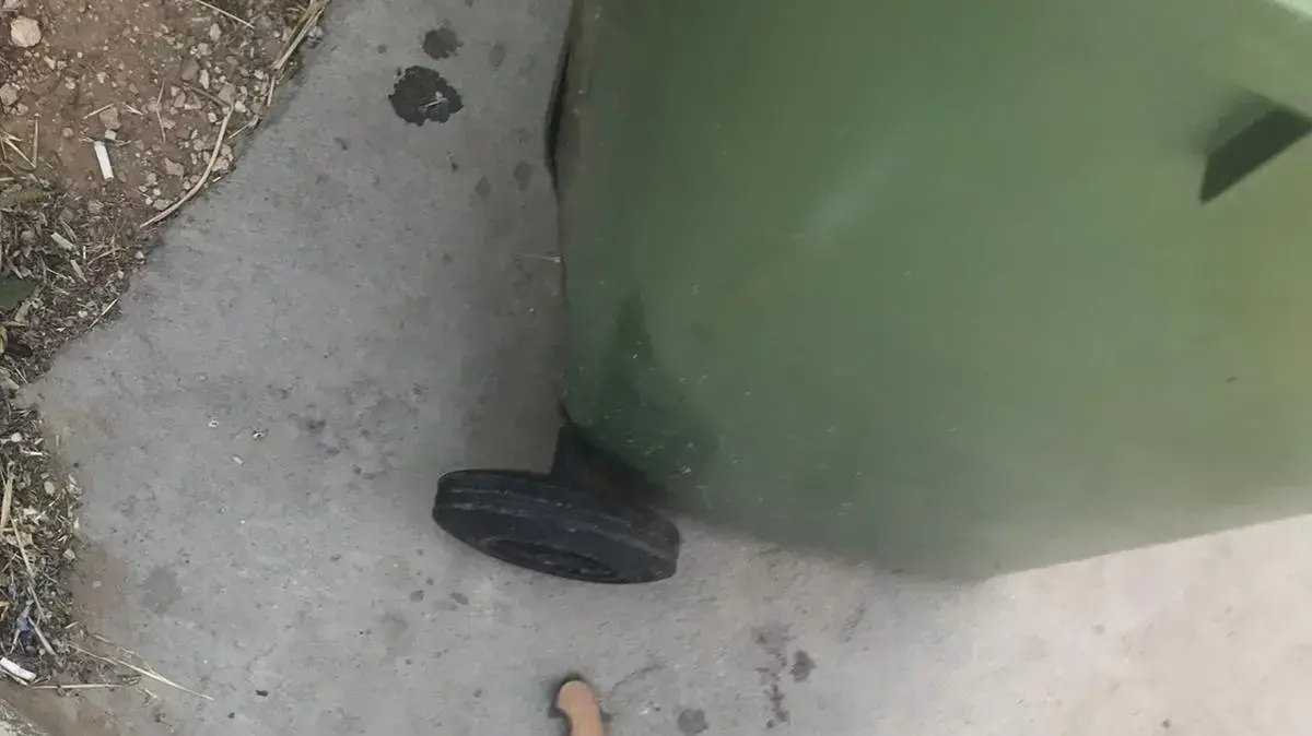 הסכין שנמצאה בזירה בה התרחש ניסיון פיגוע הדקירה בגוש עציון. 2 במאי 2021 הסכין שנמצאה בזירה בה התרחש ניסיון פיגוע הדקירה בגוש עציון. 2 במאי 2021