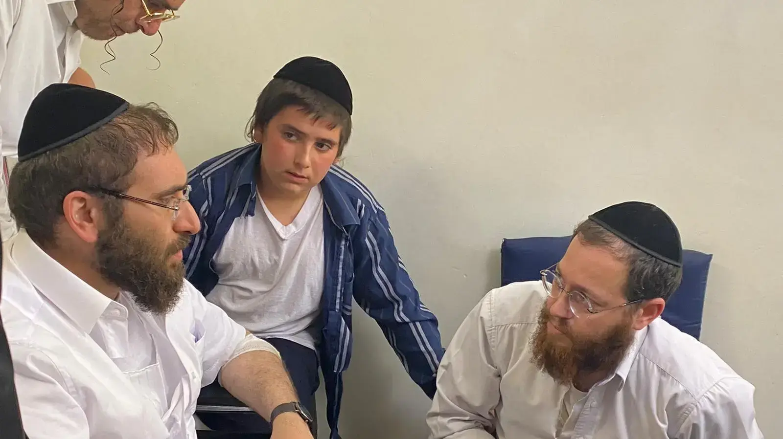 אביגדור חיות, שאיבד את בנו ידידה בן ה-13 באסון בהילולה במירון בעת הגעתו לביתו של דוד לוי 
