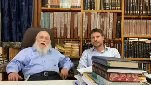 בצלאל סמוטריץ' והרב דרוקמן