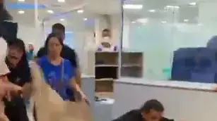 תיעוד תקיפת מאבטח במרכז הרפואי לגליל תיעוד תקיפת מאבטח במרכז הרפואי לגליל