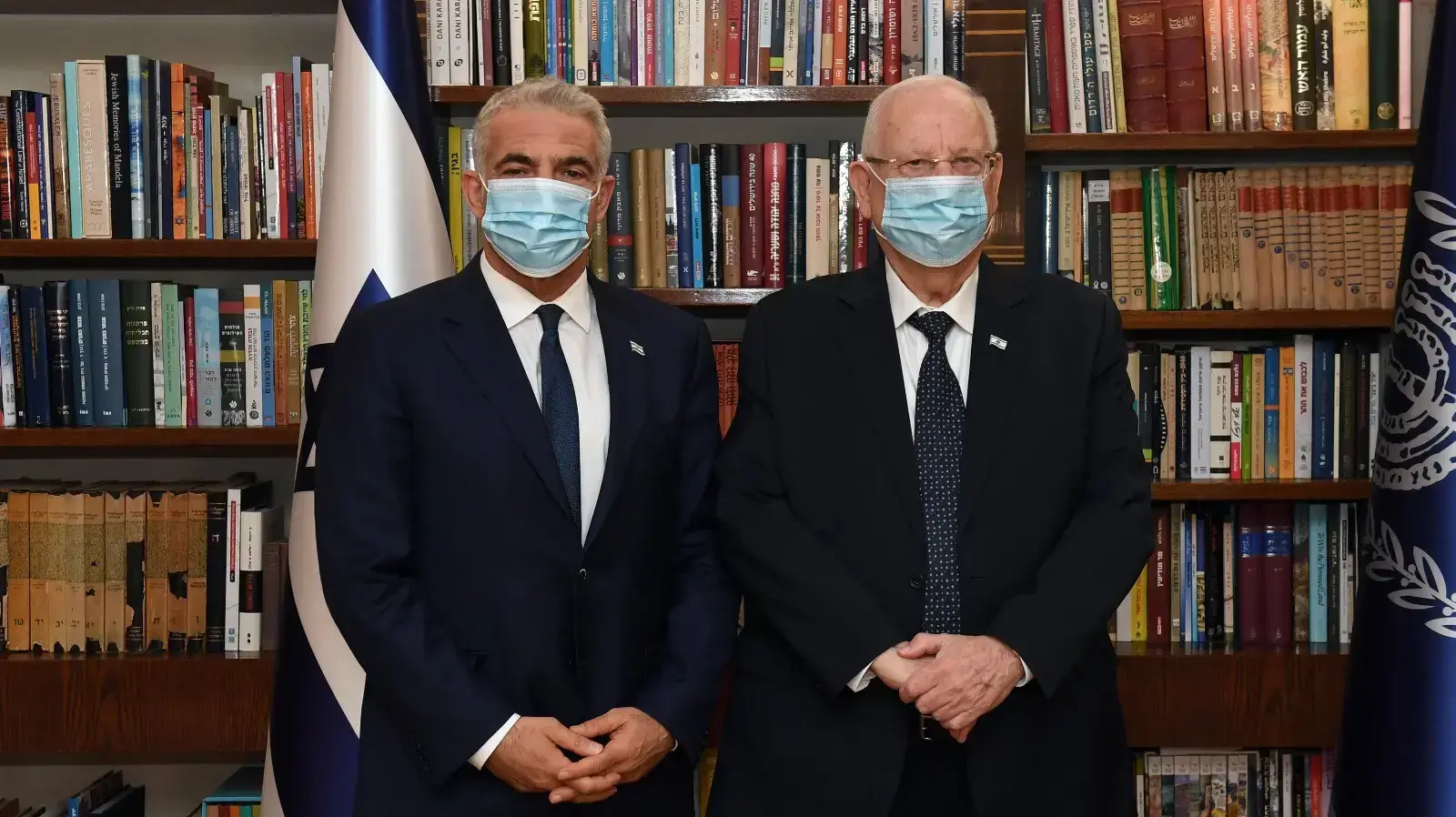 יו״ר "יש עתיד" ח״כ יאיר לפיד נועד עם נשיא המדינה ראובן ריבלין, 5 במאי 2021 יו״ר "יש עתיד" ח״כ יאיר לפיד נועד עם נשיא המדינה ראובן ריבלין, 5 במאי 2021