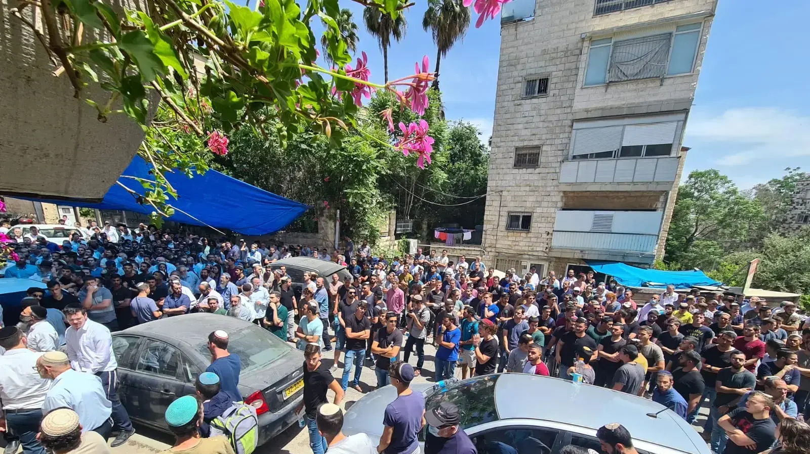 הלוויתו של יהודה גואטה בירושלים , 6 במאי 2021 הלוויתו של יהודה גואטה בירושלים , 6 במאי 2021