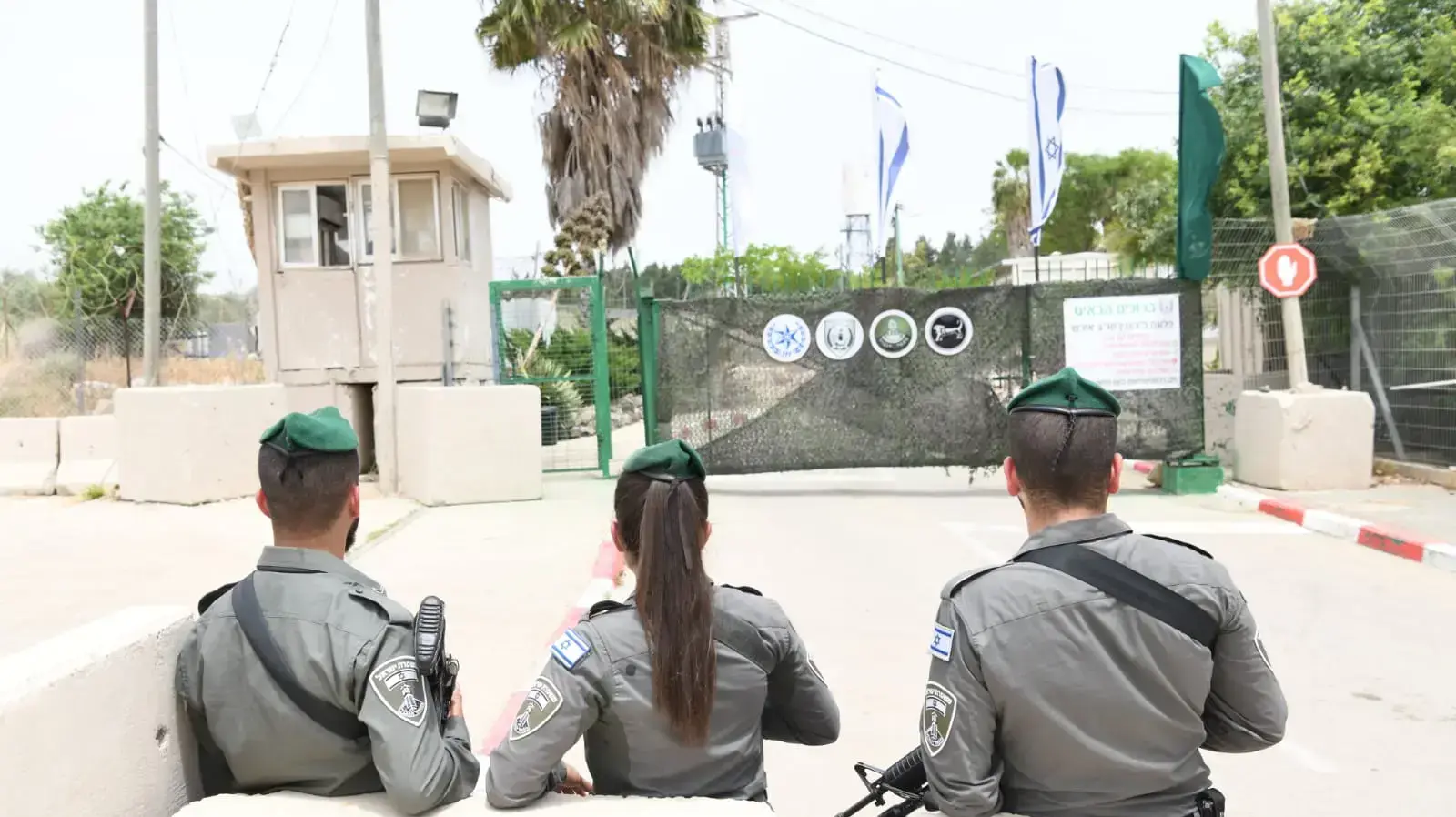 צוות הלוחמים שסיכל את ניסיון הפיגוע במחסום סאלם, שחזור מיום 9 במאי 2021 צוות הלוחמים שסיכל את ניסיון הפיגוע במחסום סאלם, שחזור מיום 9 במאי 2021