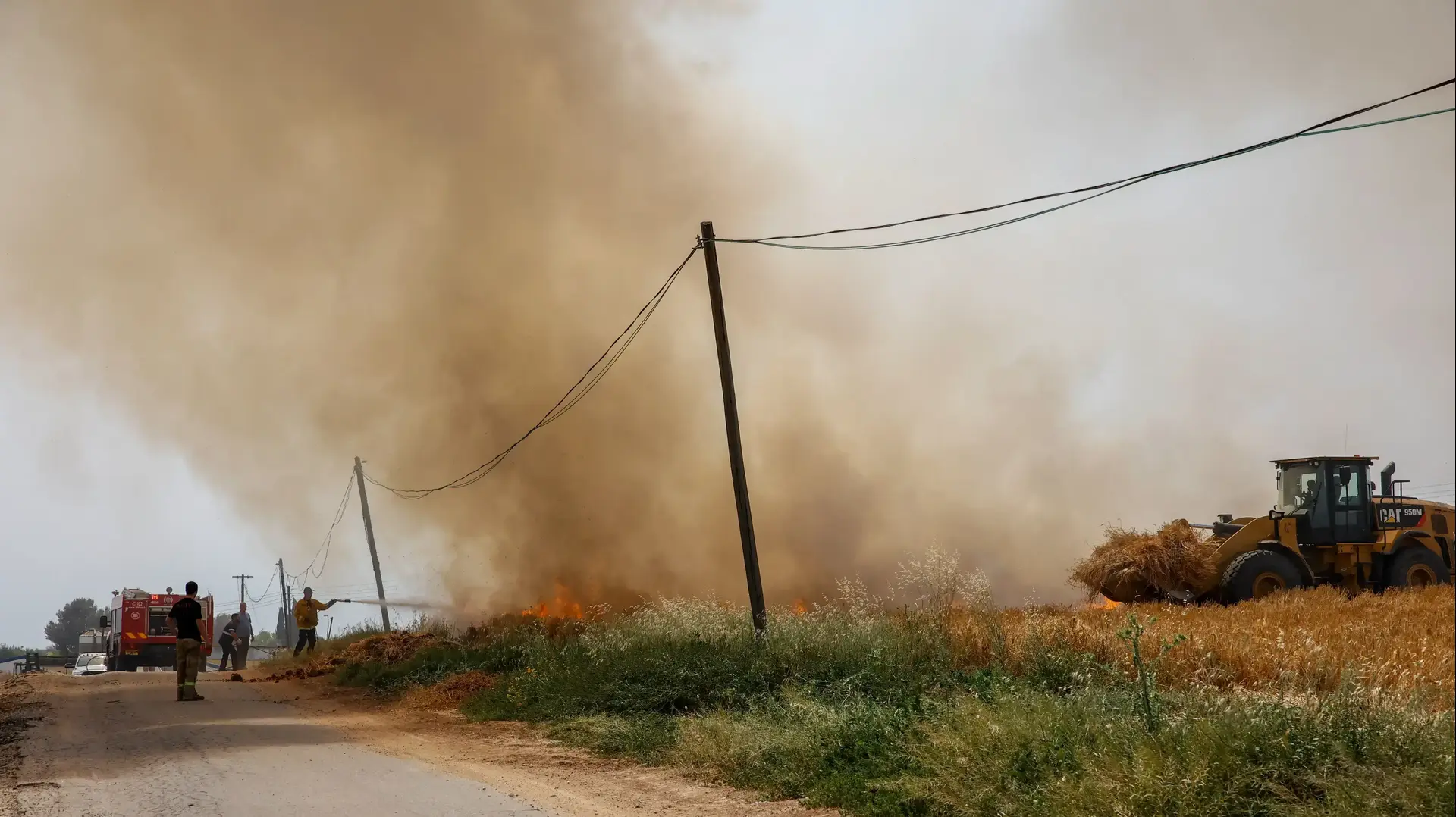 שריפות בעוטף עזה, 10 במאי 2021 שריפות בעוטף עזה, 10 במאי 2021