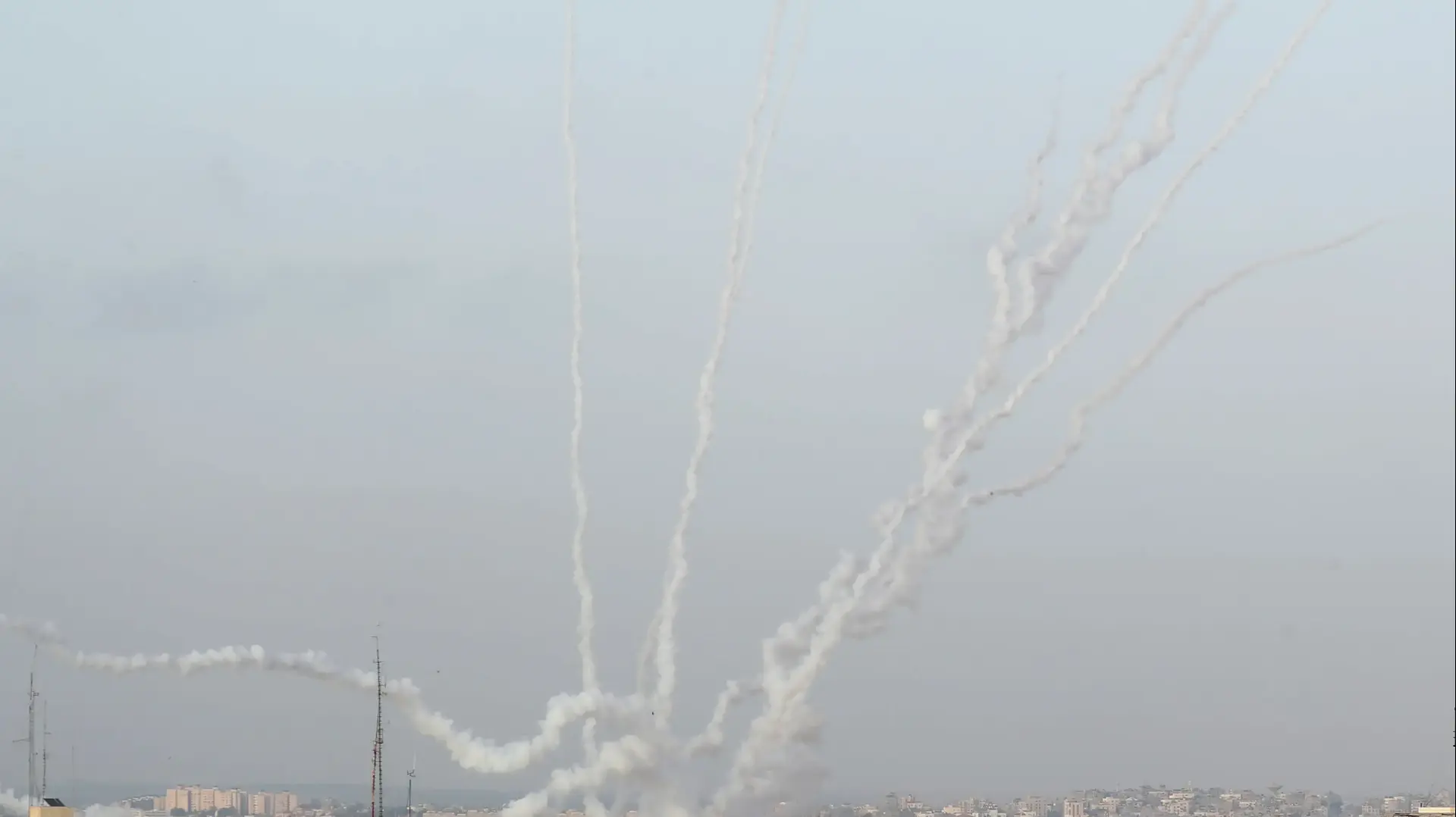 שיגור טילים לעבר ישראל, רצועת עזה, 10 במאי 2021 שיגור טילים לעבר ישראל, רצועת עזה, 10 במאי 2021
