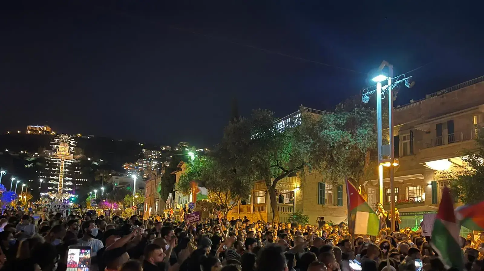 הפגנות ערביי ישראל, חיפה, 11 במאי 2021 הפגנות ערביי ישראל, חיפה, 11 במאי 2021