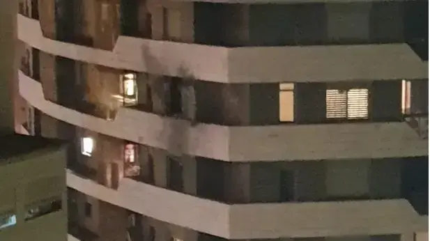 הבניין שנפגע באשדוד, 15.5.21 הבניין שנפגע באשדוד, 15.5.21