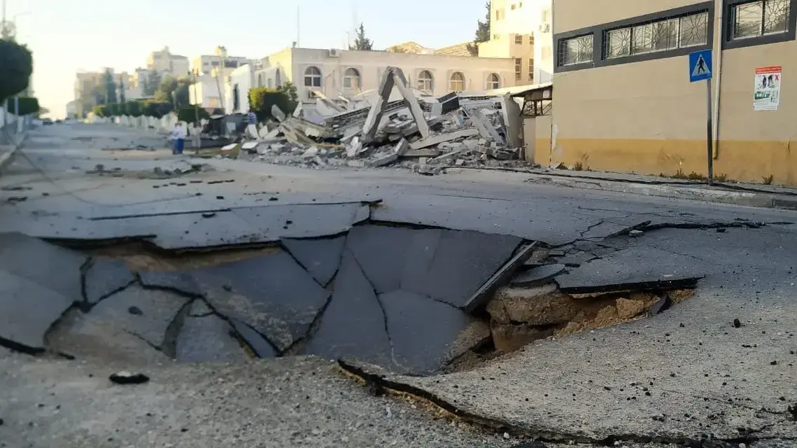 נזקי ההפצצות הישראליות בעזה,16 במאי 2021 נזקי ההפצצות הישראליות בעזה,16 במאי 2021