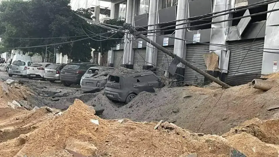 נזקי ההפצצות הישראליות בעזה,16 במאי 2021 נזקי ההפצצות הישראליות בעזה,16 במאי 2021