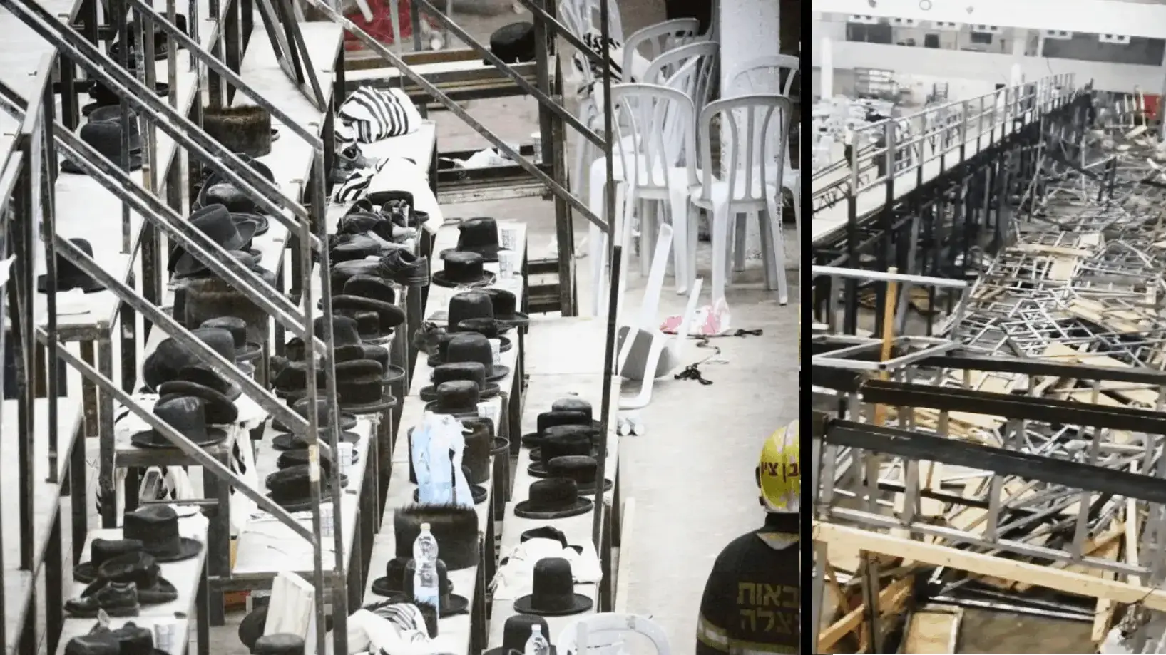 טריבונה קרסה בביהכנ"ס בגבעת זאב, 16 במאי 2021 טריבונה קרסה בביהכנ"ס בגבעת זאב, 16 במאי 2021