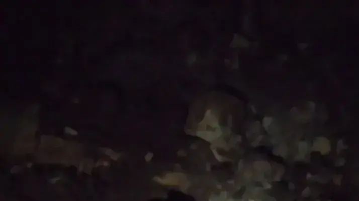 רסיסי רקטות שנורו ונפלו סמוך לגבול לבנון