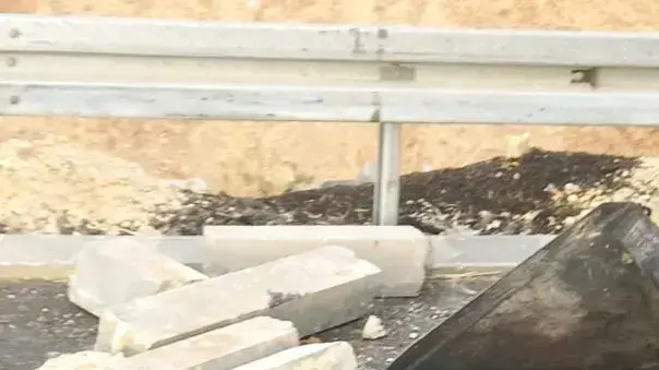 הריסות בכביש 31 בדרום. 13 במאי 2021 הריסות בכביש 31 בדרום. 13 במאי 2021