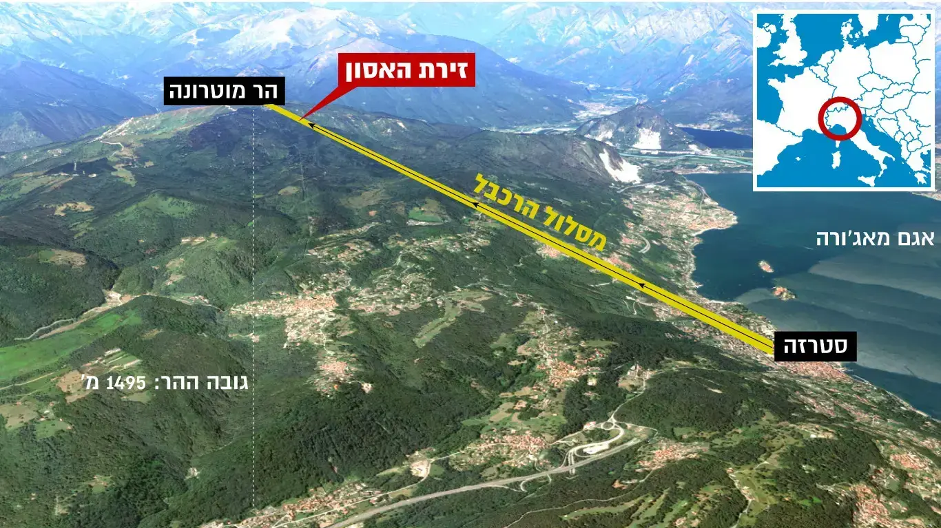 הרכבל באיטליה, 24 במאי 2021 הרכבל באיטליה, 24 במאי 2021