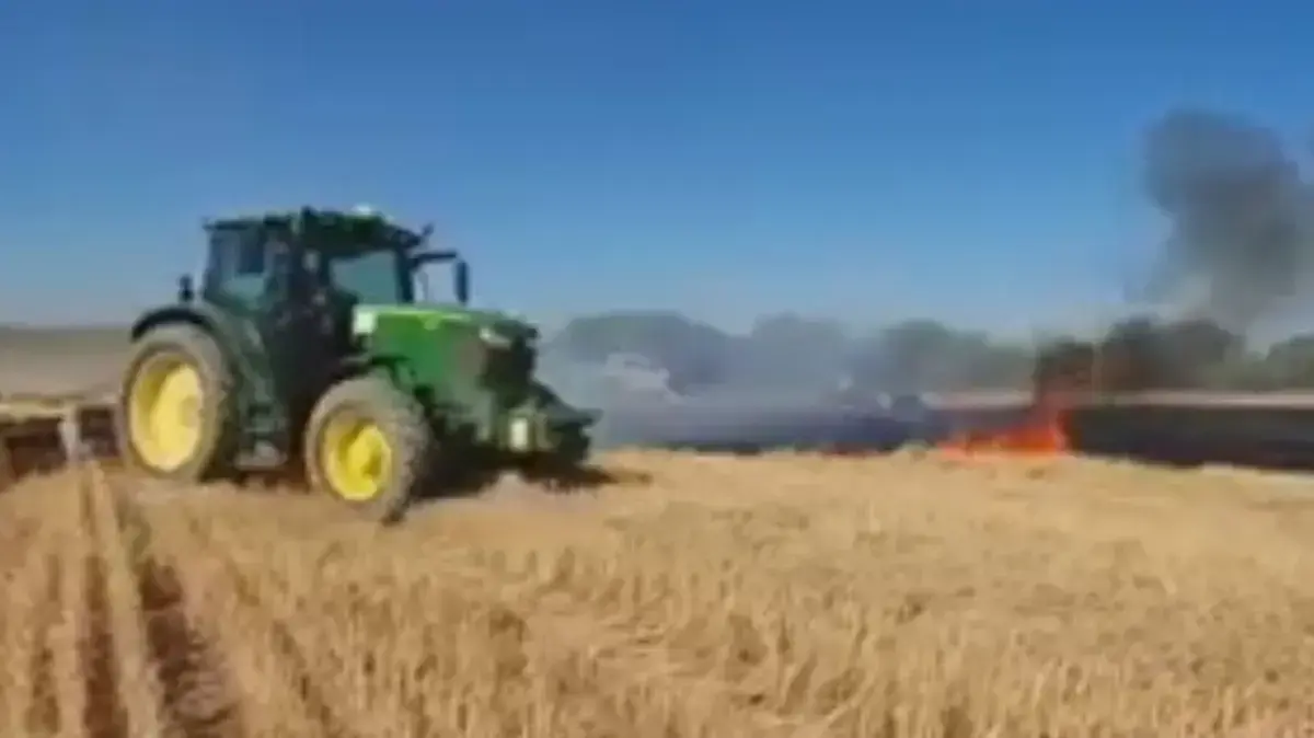 שריפות בעוטף עזה שריפות בעוטף עזה
