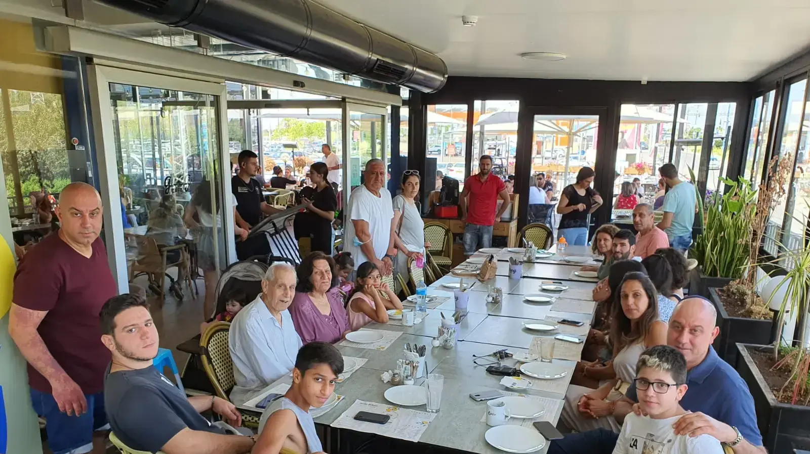 קפה גרג בשדרות. חוזרים לשגרה בדרום. 28 במאי 2021