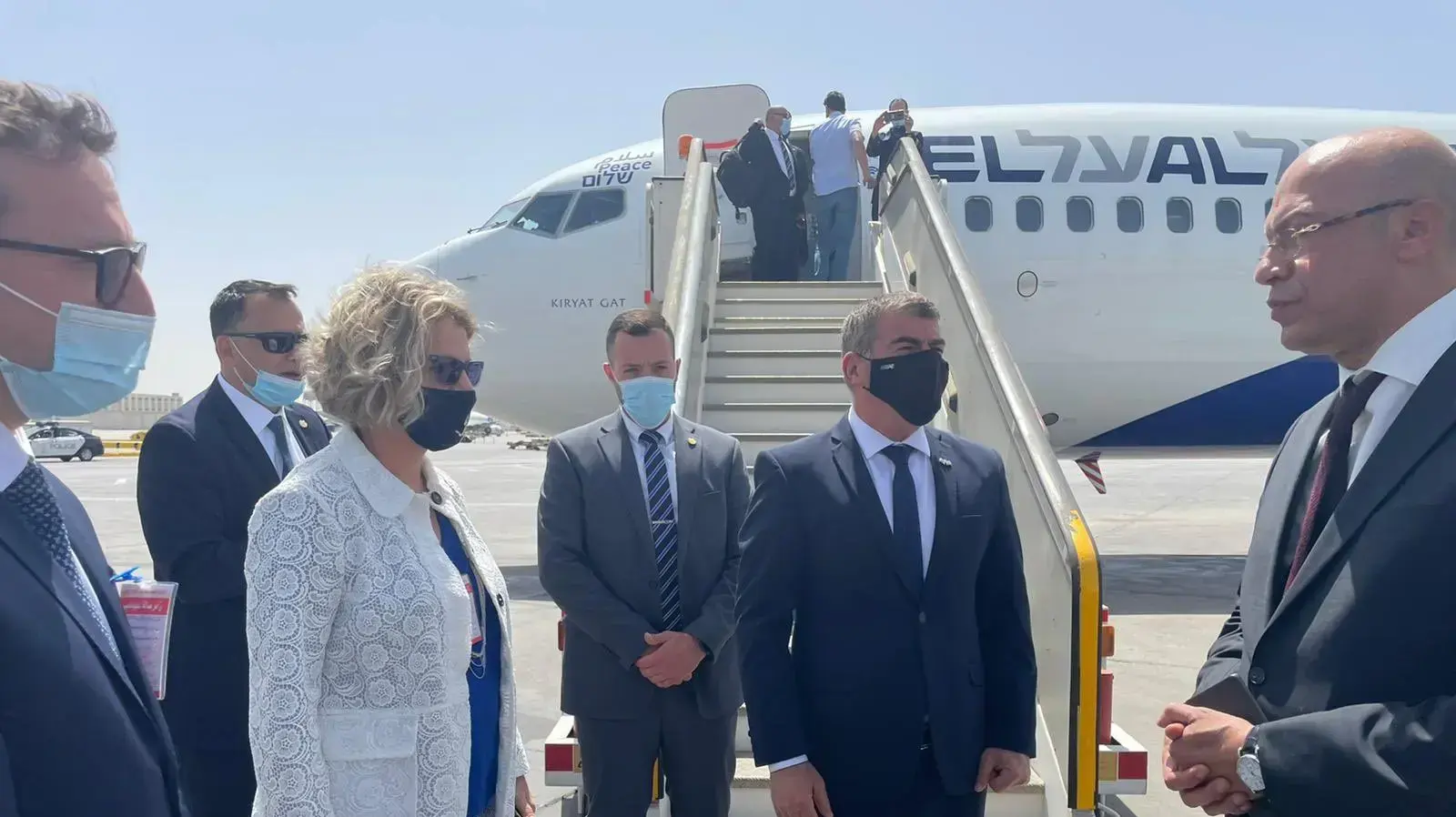 שר החוץ גבי אשכנזי הגיע לקהיר לפגישה עם שר החוץ המצרי, סאמח שוקרי, 30 במאי 2021 שר החוץ גבי אשכנזי הגיע לקהיר לפגישה עם שר החוץ המצרי, סאמח שוקרי, 30 במאי 2021