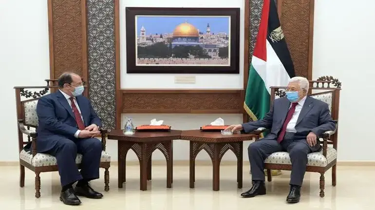 פגישת אבו מאזן עם ראש המודיעין המצרי, 30 במאי 2021 פגישת אבו מאזן עם ראש המודיעין המצרי, 30 במאי 2021