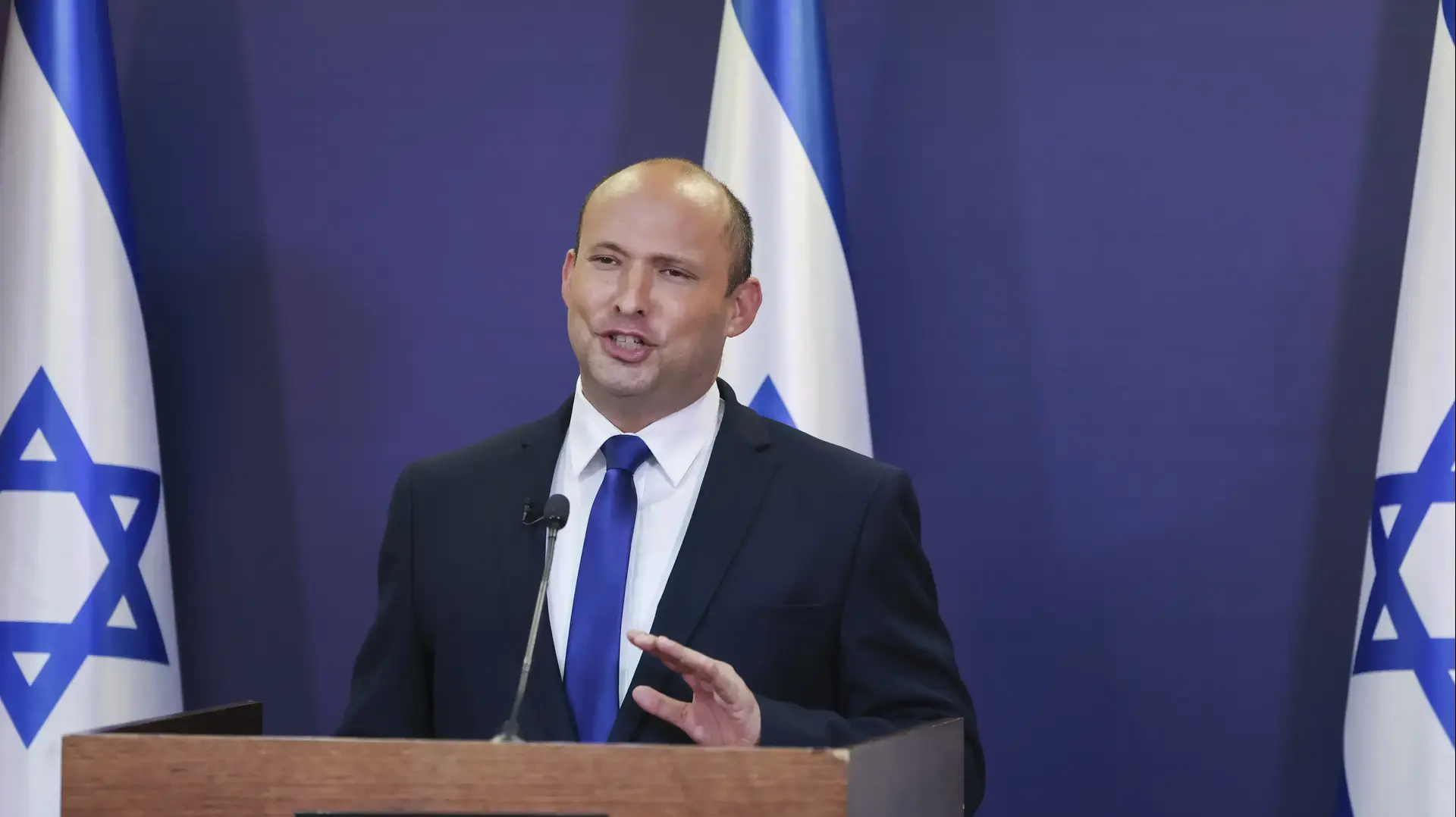 יו"ר ימינה נפתלי בנט בהצהרה לתקשורת, 30 במאי 2021