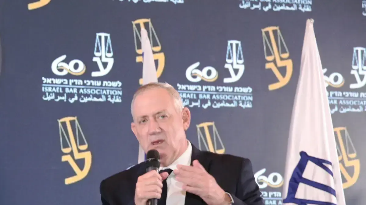 שר המשפטים בני גנץ בכנס השנתי של לשכת ערוכי הדין באילת, 31 במאי 2021 שר המשפטים בני גנץ בכנס השנתי של לשכת ערוכי הדין באילת, 31 במאי 2021