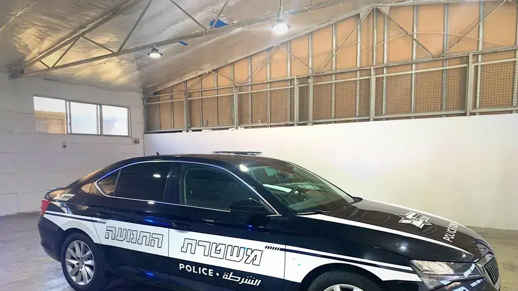 משטרת התנועה השיקה ניידות בצבע שחור. 1 ביוני 2021