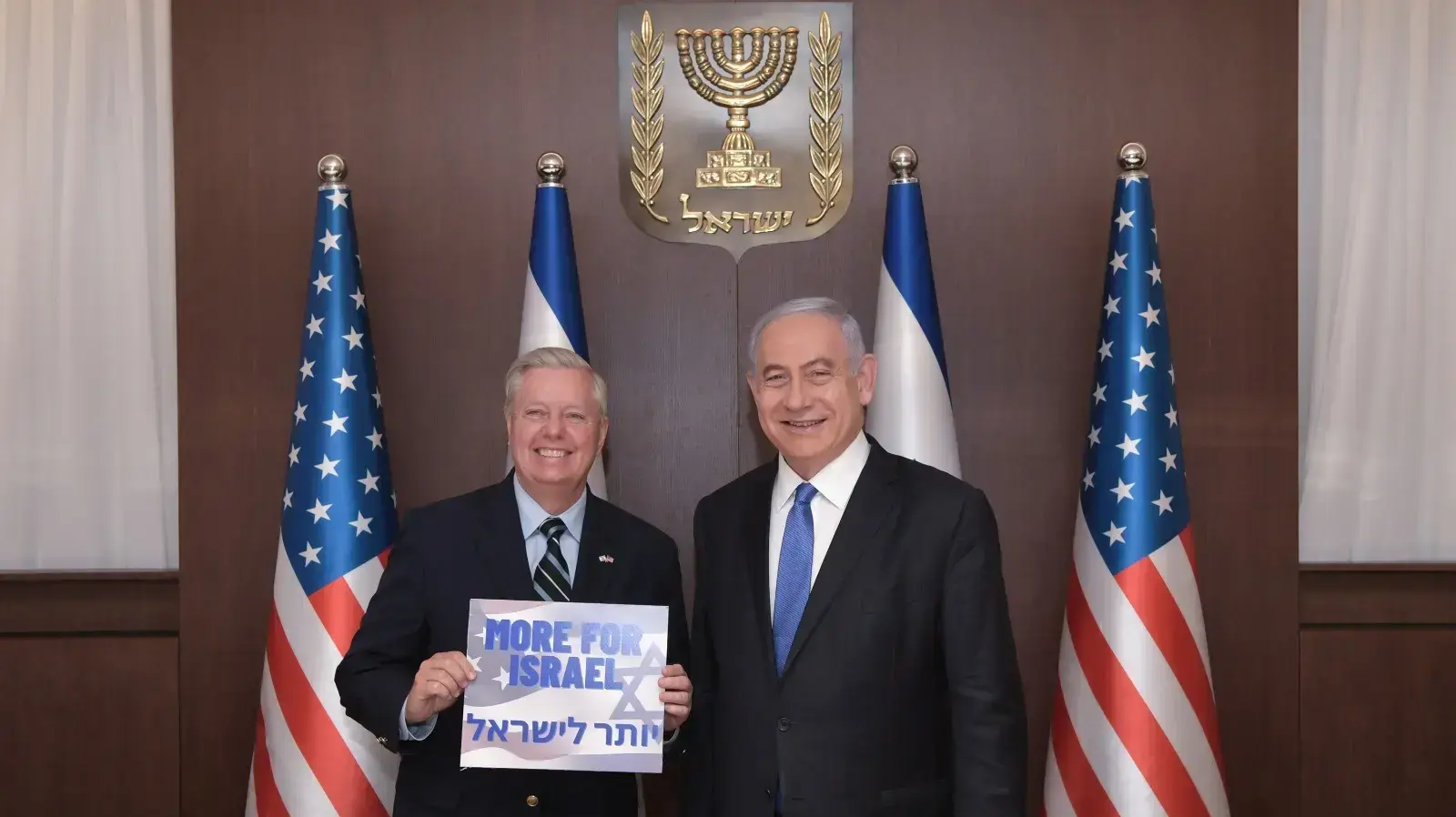 ראש הממשלה בנימין נתניהו בפגישה עם לינדזי גרהאם, ירושלים, 31 במאי 2021 ראש הממשלה בנימין נתניהו בפגישה עם לינדזי גרהאם, ירושלים, 31 במאי 2021