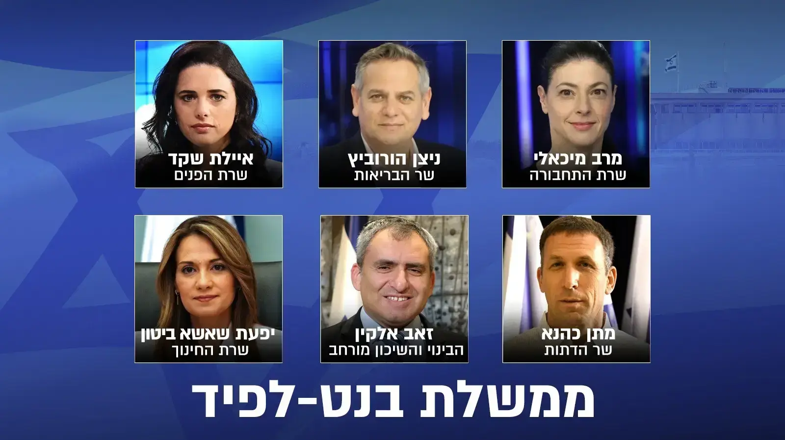 ממשלת לפיד-בנט, 2 יוני 2021 ממשלת לפיד-בנט, 2 יוני 2021