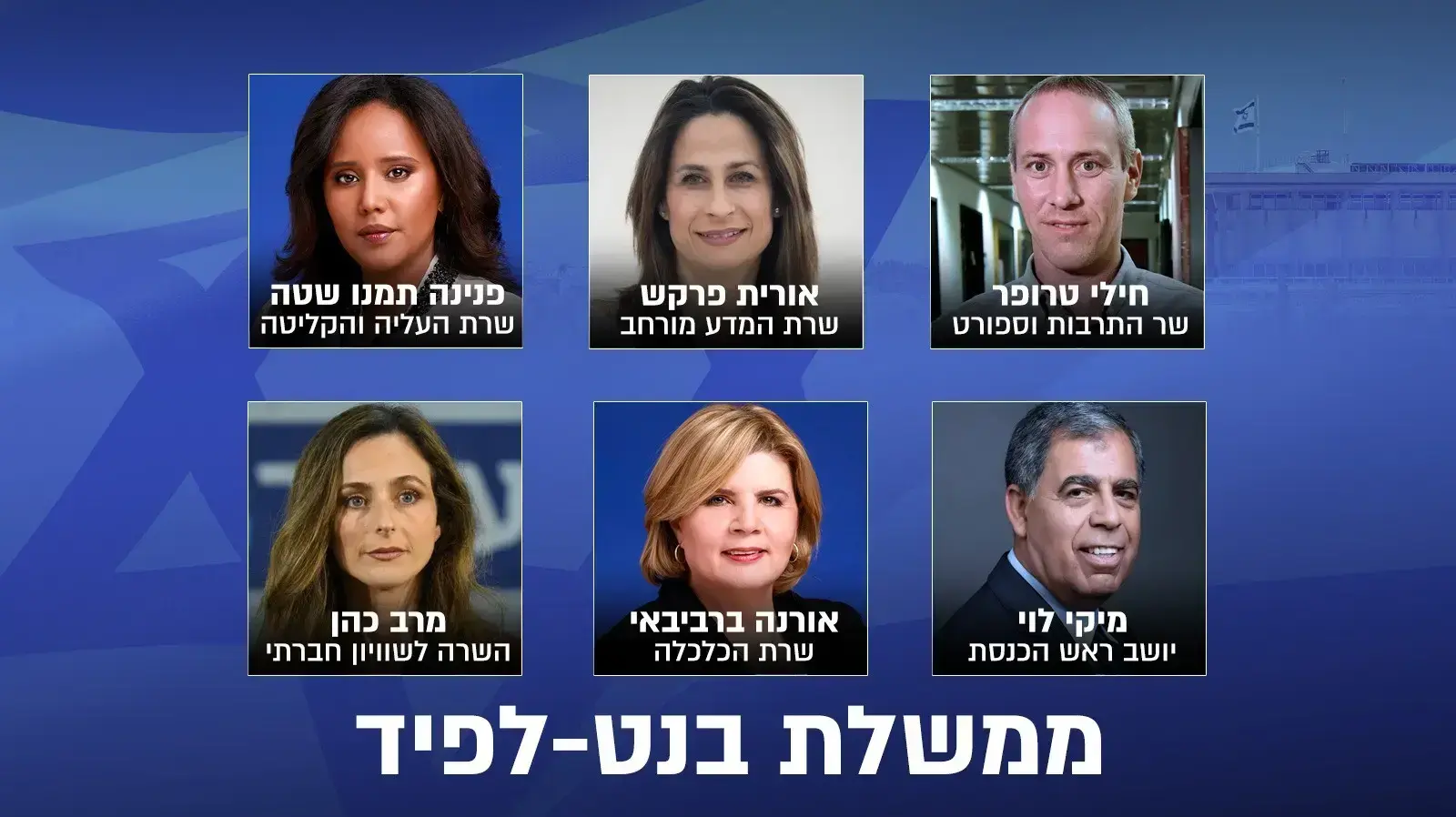 ממשלת לפיד-בנט, 2 ביוני 2021 ממשלת לפיד-בנט, 2 ביוני 2021