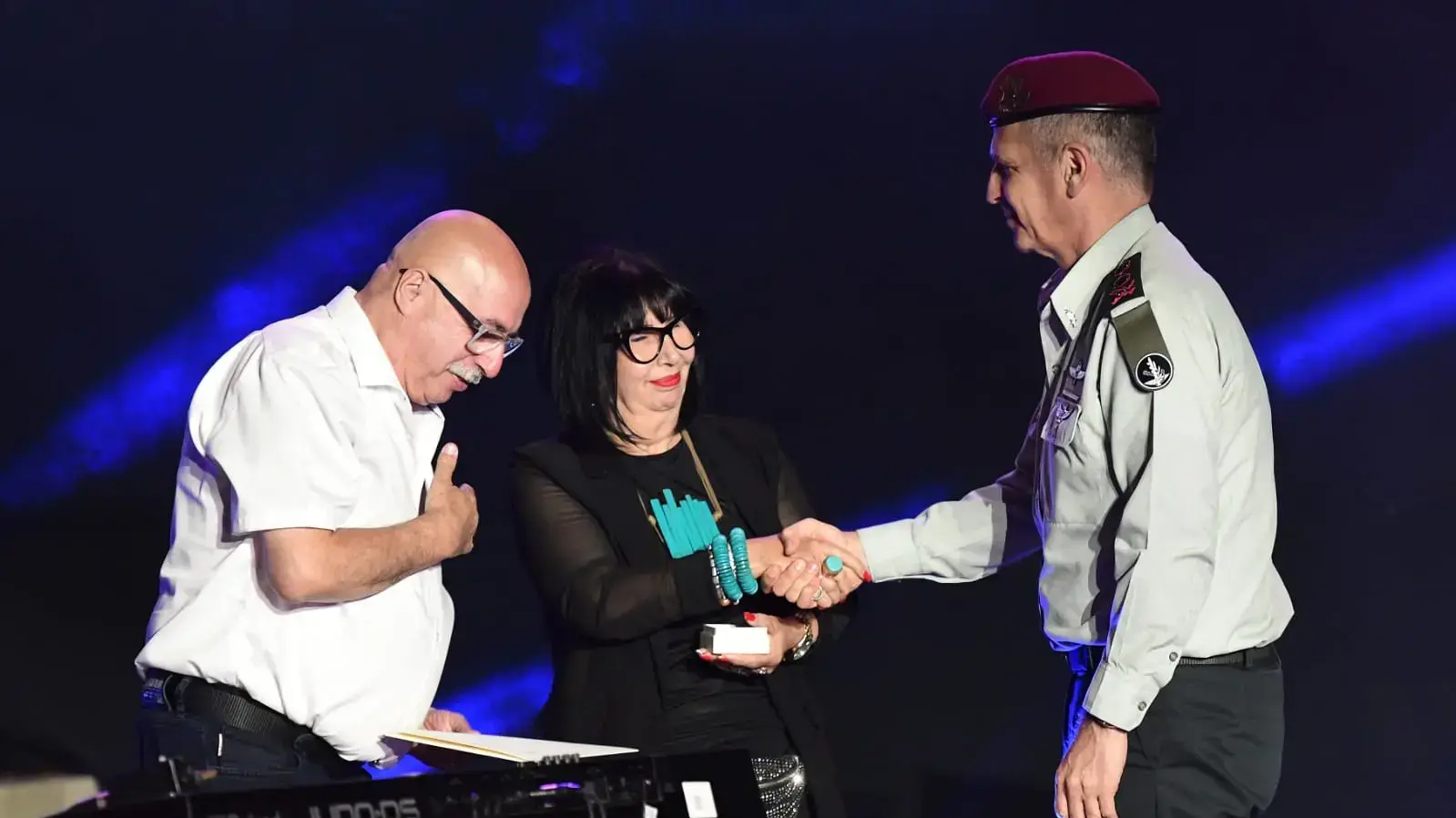 טקס אות המערכה ללחימה ברצועת הביטחון בסיס גלילות 7 ביוני 2021
