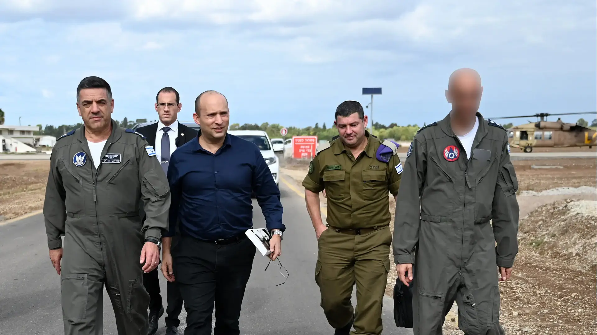 עופר וינטר ושר הביטחון נפתלי בנט, 2019