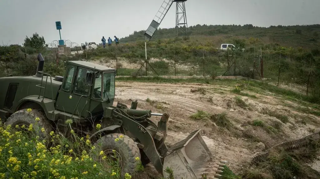 כוחות צה"ל בגבול לבנון 10 ביוני 2021