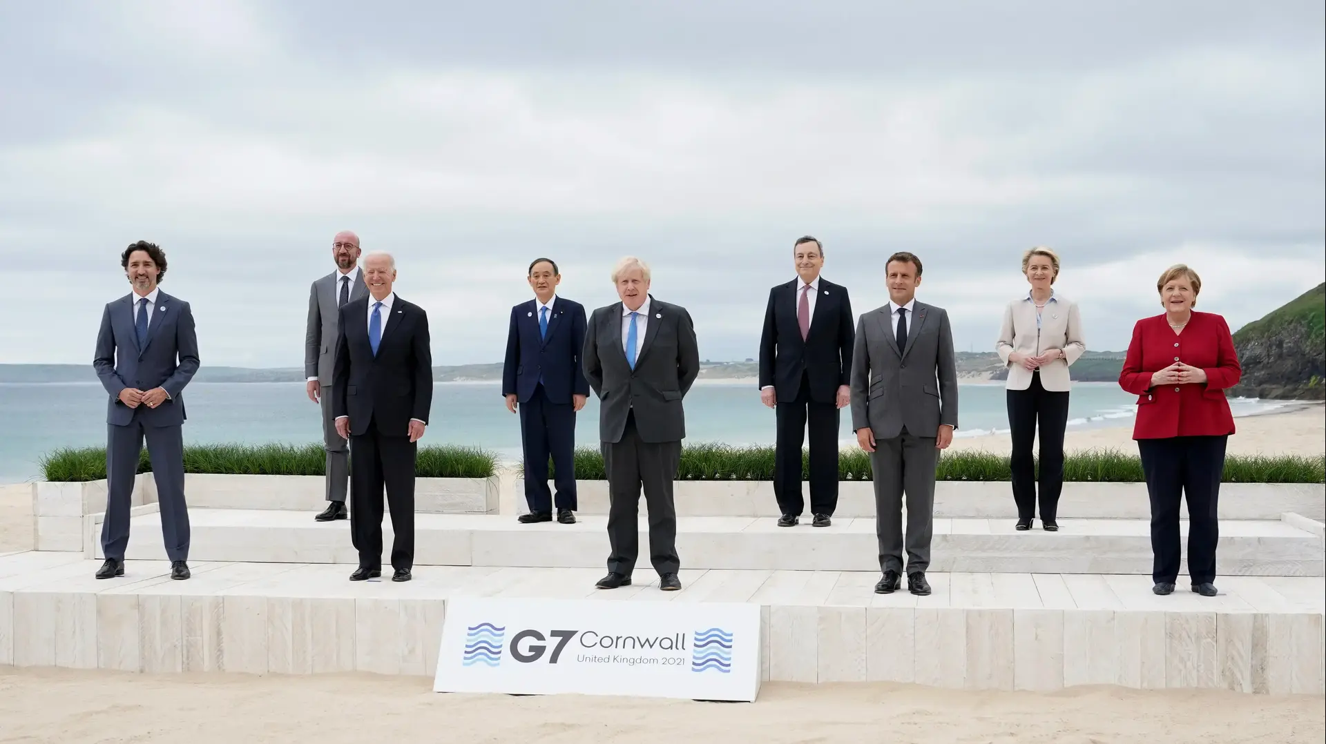 פסגת מנהיגי ה-G7 בקרביס ביי, בריטניה, 11 ביוני 2021