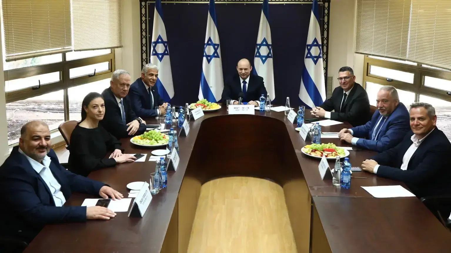 פגישת ראשי הקואליציה 13 ביוני 2021