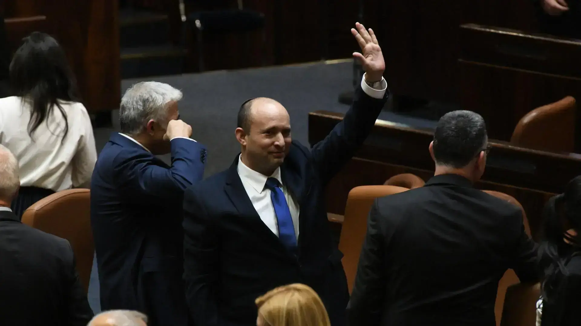 ראש הממשלה נפתלי בנט בישיבת השבעת הממשלה, 14 ביוני 2021 ראש הממשלה נפתלי בנט בישיבת השבעת הממשלה, 14 ביוני 2021