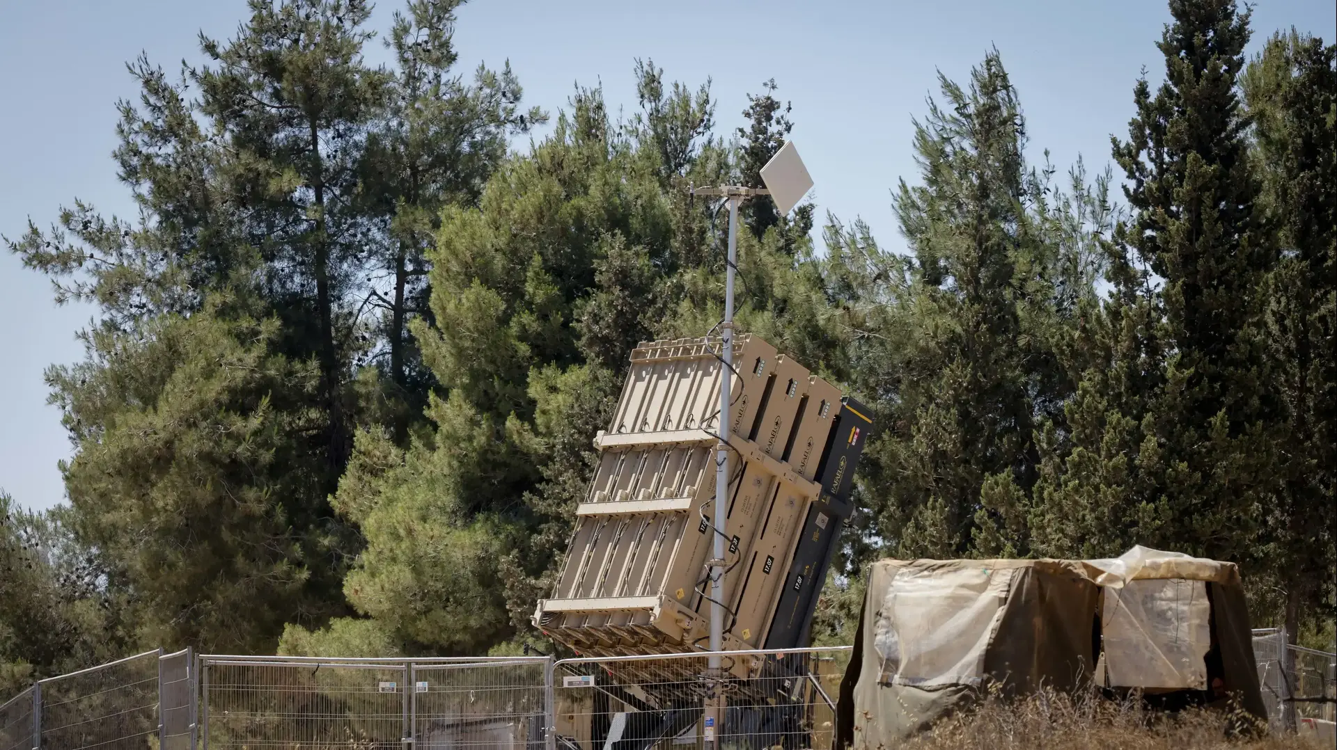 כיפת ברזל באיזור ירושלים, 15 ביוני 2021 כיפת ברזל באיזור ירושלים, 15 ביוני 2021