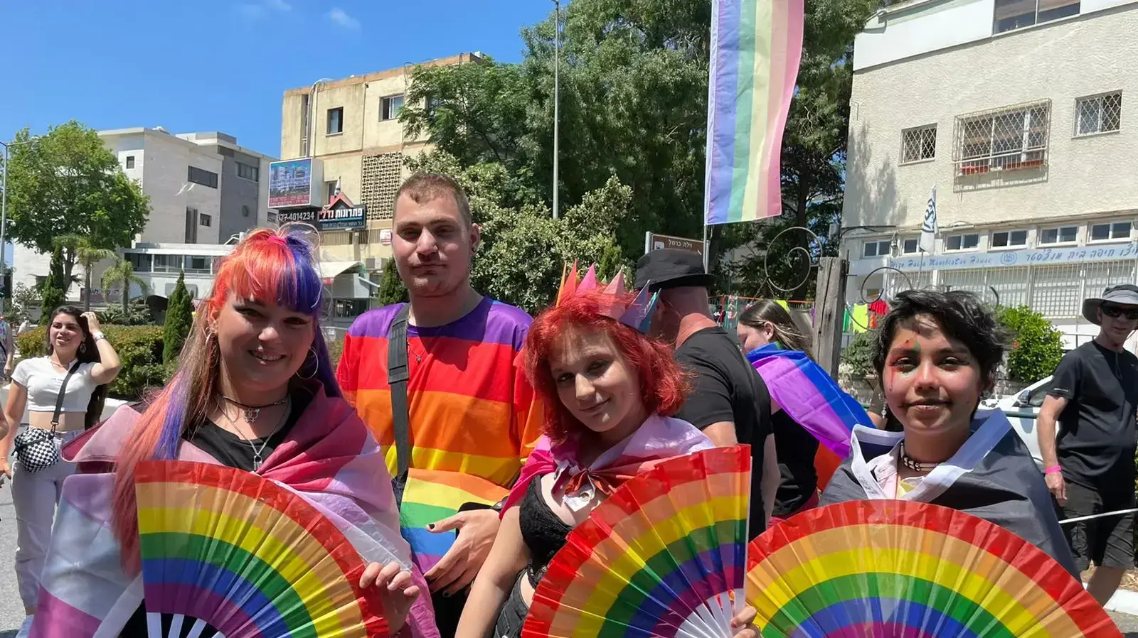מצעד הגאווה בחיפה. 18 ביוני 2021 מצעד הגאווה בחיפה. 18 ביוני 2021