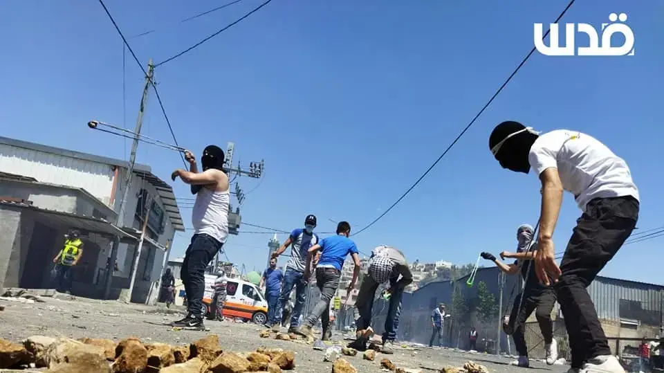 עימותים בכפר ביתא, ליד מאחז אביתר. 18 ביוני 2021 עימותים בכפר ביתא, ליד מאחז אביתר. 18 ביוני 2021