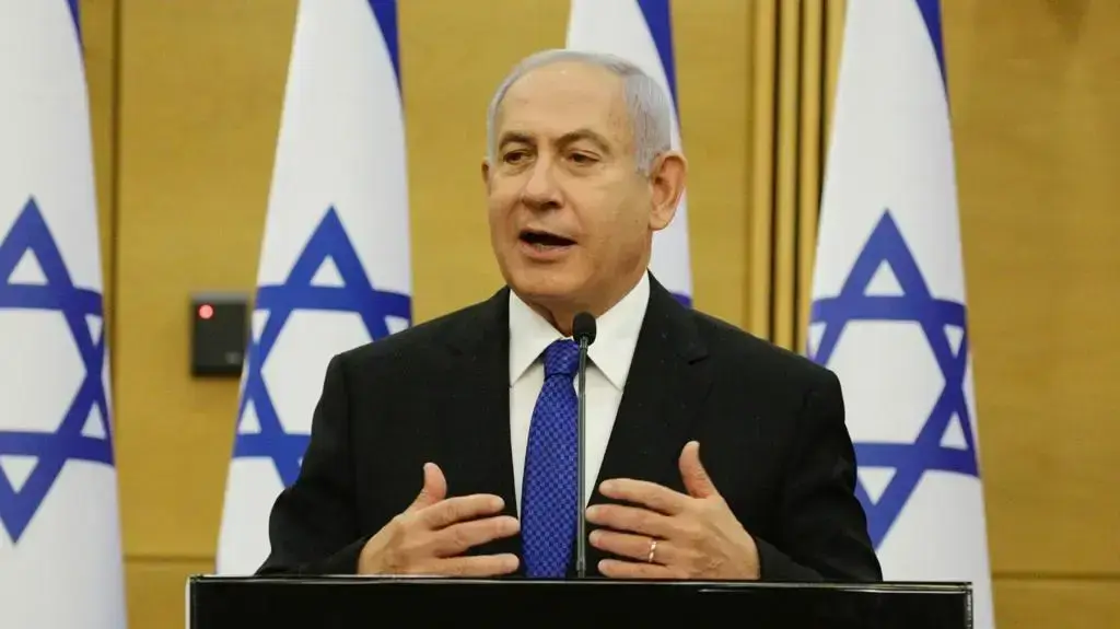 מסיבת העיתונאים של ראשי האופוזיציה בהובלת נתניהו 28 ביוני 2021