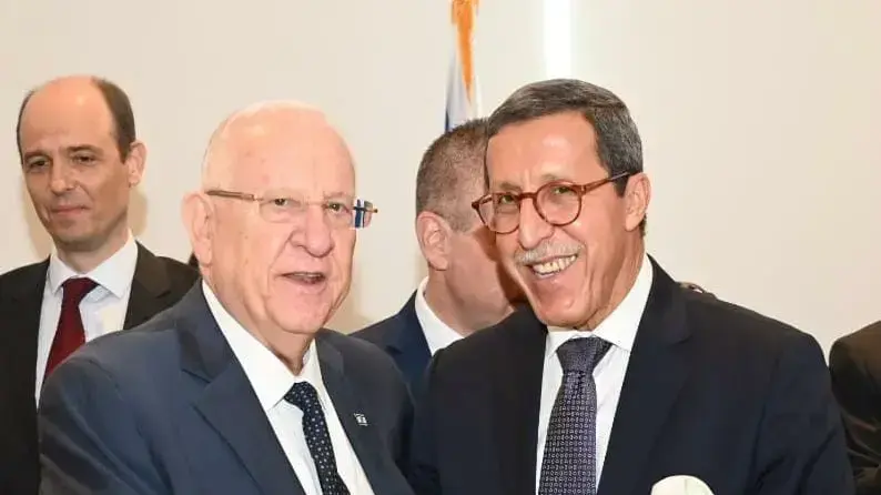 ריבלין עם השגריר המרוקאי באו"ם עומר חילאל, 29 ביוני 2021 ריבלין עם השגריר המרוקאי באו"ם עומר חילאל, 29 ביוני 2021